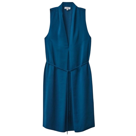 Aritzia Wilfred Monge Dress Moroccan Blue Size XS